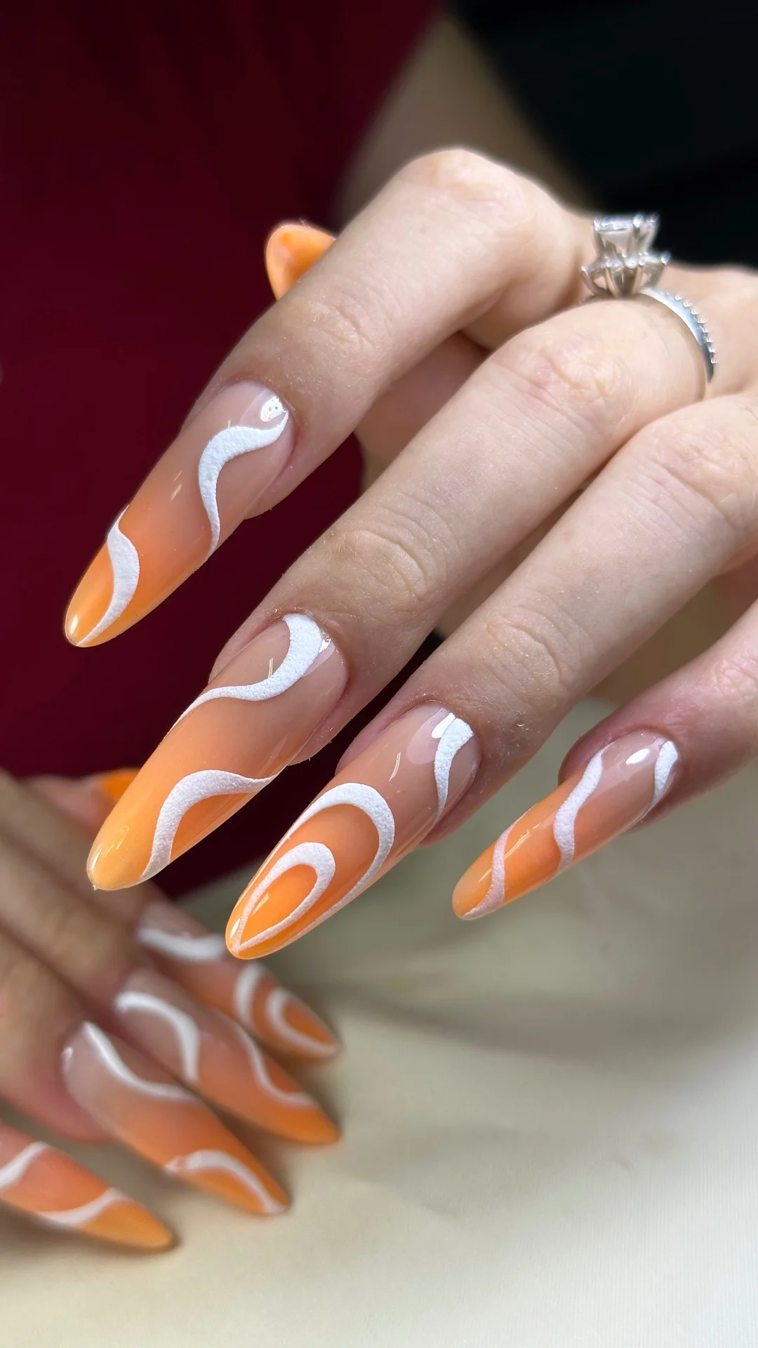 Kỹ thuật ombre 2.,3 màu .ombre ẩn